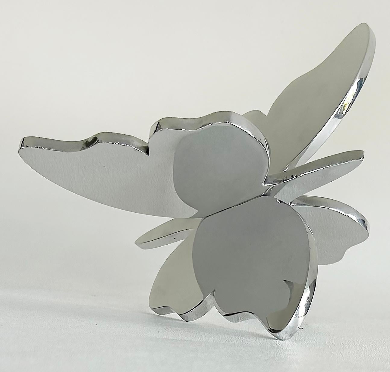 Americano Scultura di farfalle in alluminio dell'artista Michael Gitter in vendita