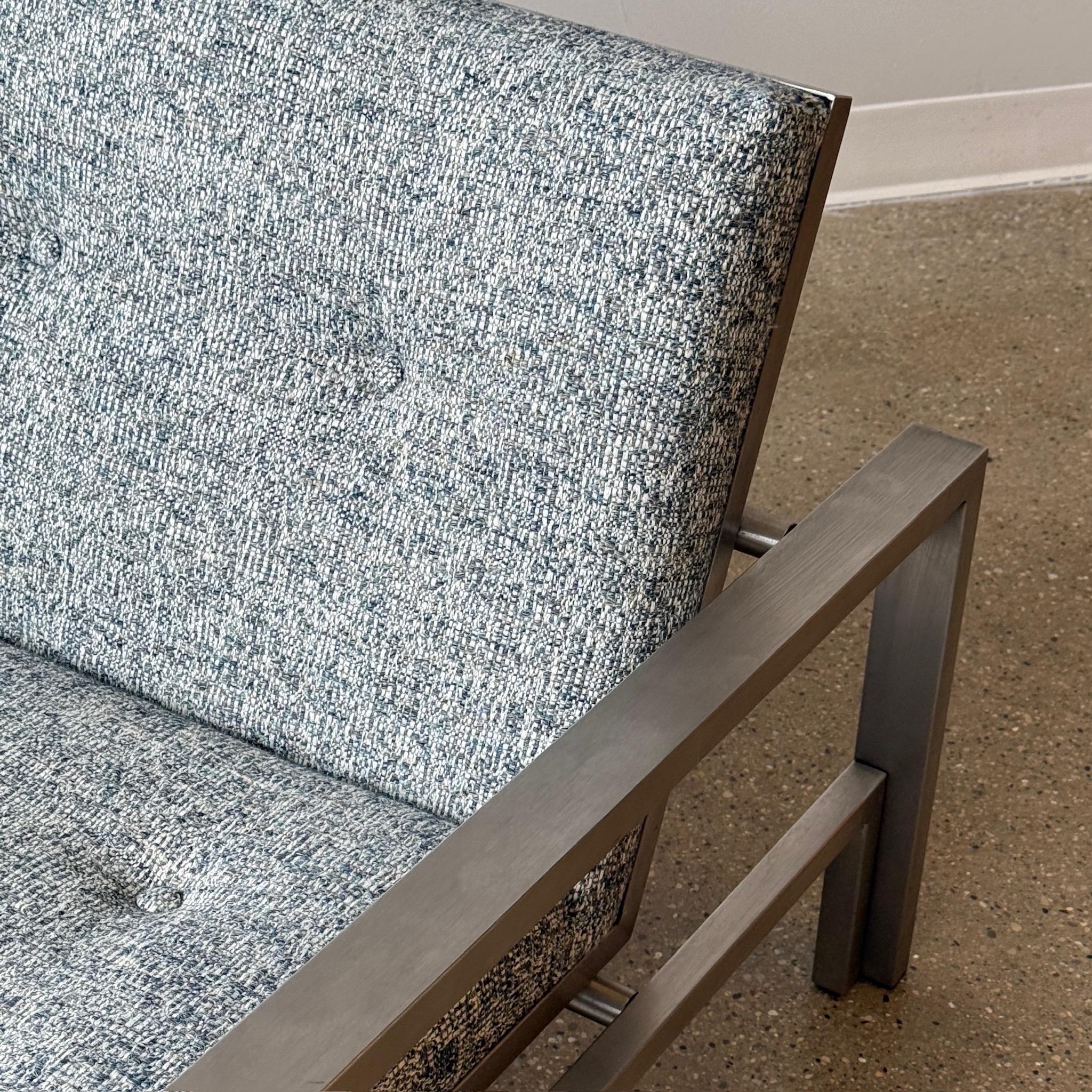Case Study-Stuhl aus Aluminium von Modernica (Chenille) im Angebot