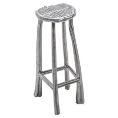 Aluminum Cast Bar Stool T-009 by Nicolas Erauw