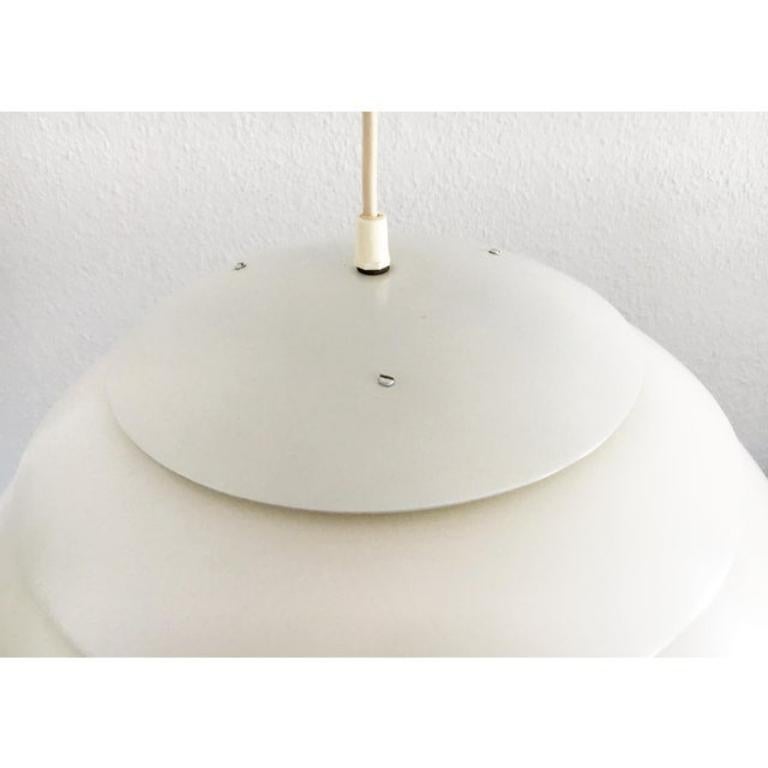 XX secolo Lampada da soffitto in alluminio di Hans-Agne, anni '60 in vendita