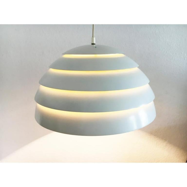 Alluminio Lampada da soffitto in alluminio di Hans-Agne, anni '60 in vendita