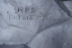 Sculpture centrale en aluminium de NP2 Nerone et Patuzzi