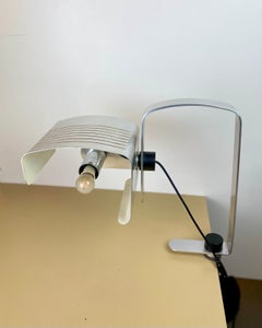 Lámpara de sobremesa de aluminio de Etienne Fermigier para Edition Monix, años 70