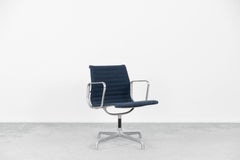 Vintage Fabric Aluminum EA 108 Desk Chair by Charles&Ray Eames for Herman Miller