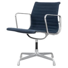Used Fabric Aluminum EA 108 Desk Chair by Charles&Ray Eames for Herman Miller