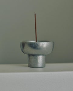 Contemporary Silver Aluminium Weihrauchbrenner von Henry Wilson