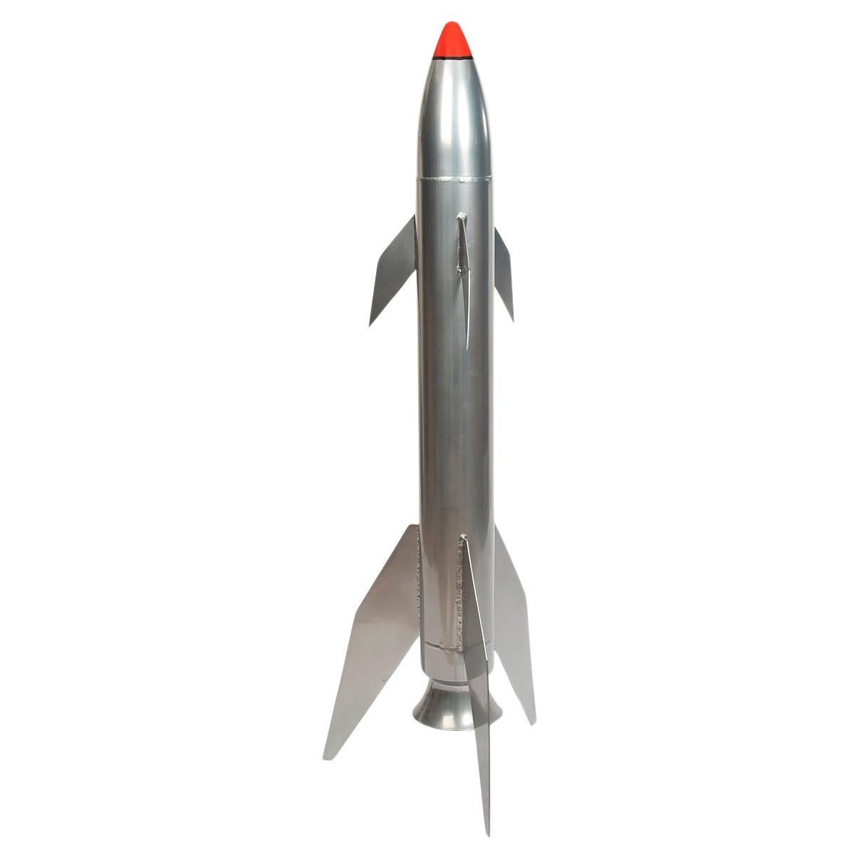 Aluminum Missile Display Mock Up