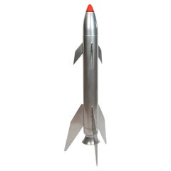 Aluminum Missile Display Mock Up