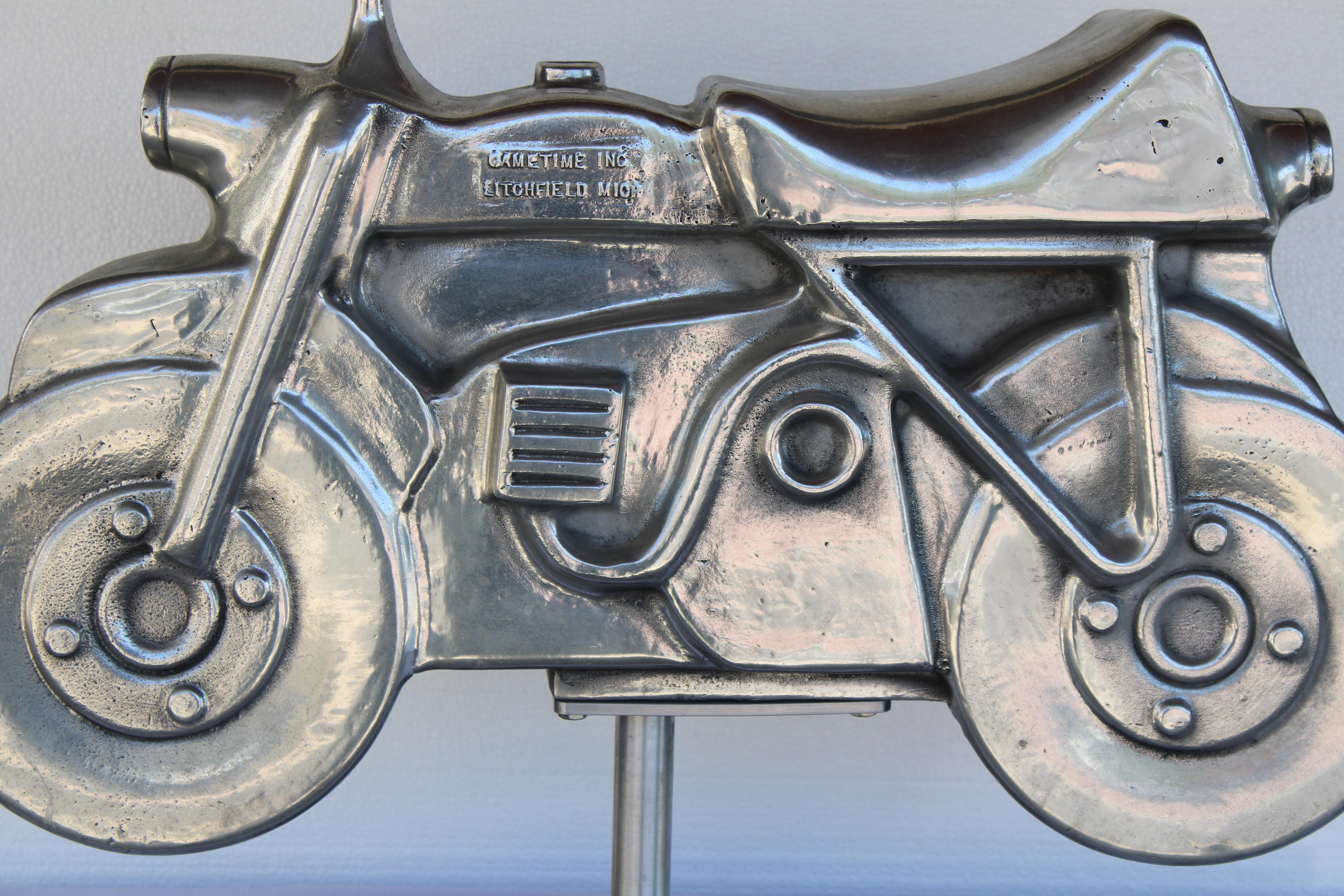 vintage motorcycle stand