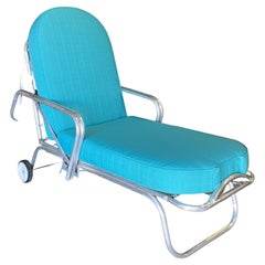 Aluminum Patio/Outdoor Adjustable Recliner Chase lounge