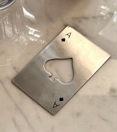 Aluminum Playing Card bottle Opener