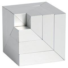 Aluminum Puzzle Sculpture by Bernard Girette Aluminum Puzzle Sculpture by Bernard Girette