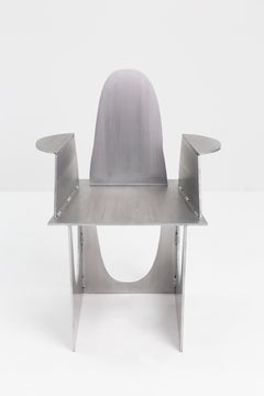 Aluminum Rational Jigsaw Chair by Studio Julien Manaira