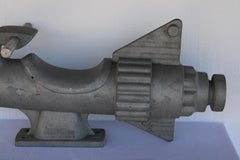 Aluminum Rocket Playground Toy Sculpture