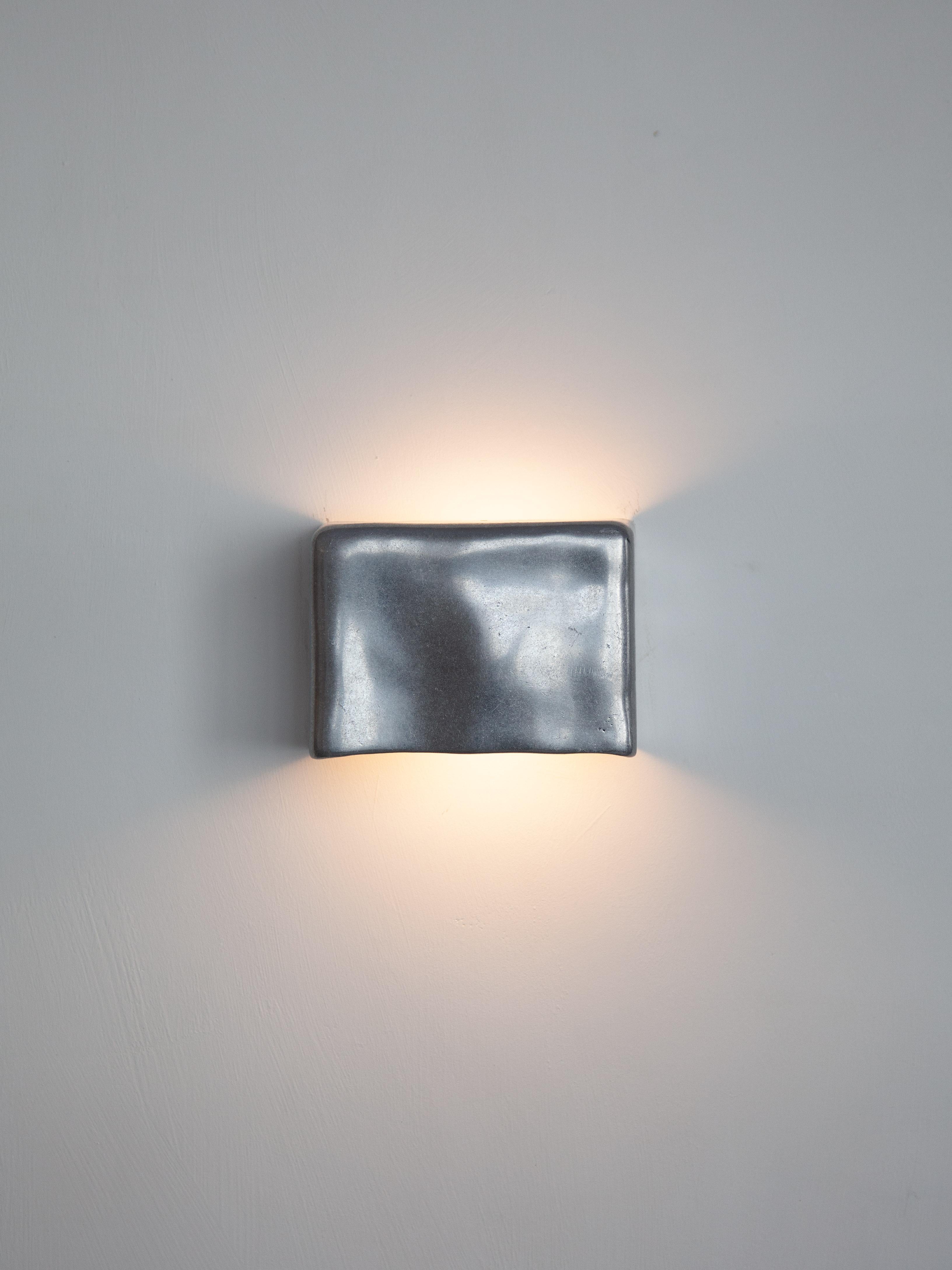 Modern Aluminum Scape Wall Light by Stem Design For Sale