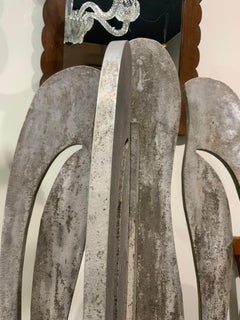 Aluminum sculpture Bertil Englert Sweden 1970