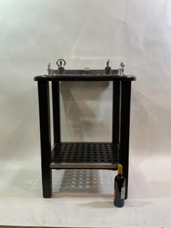 Aluminum Ships Porthole Table