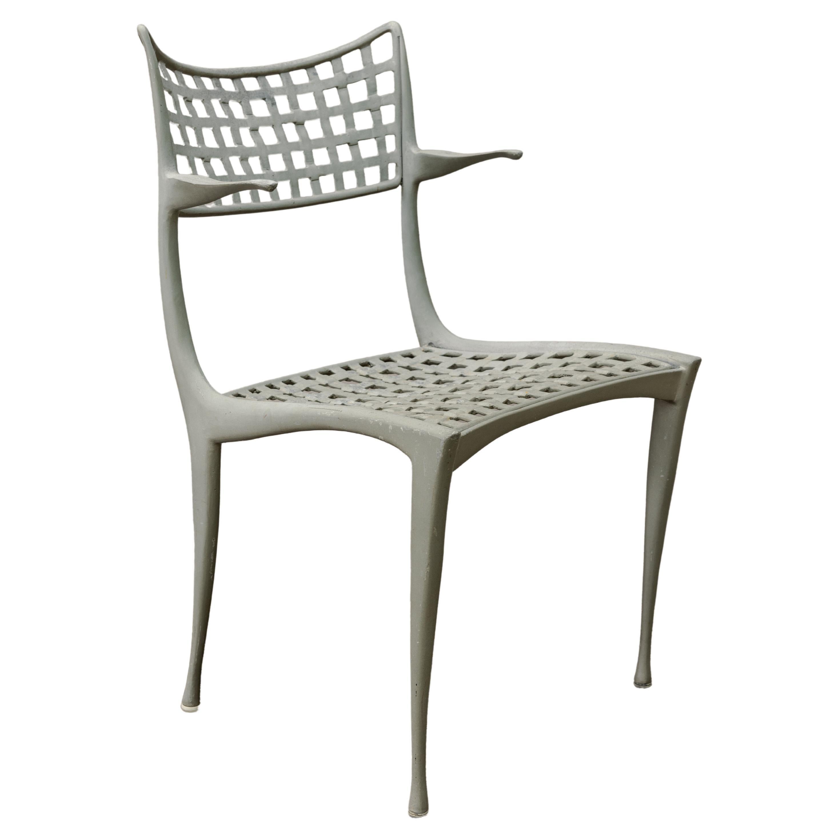 Aluminum "Sol y Luna" Dining Chairs by Dan Johnson for Brown Jordan For Sale