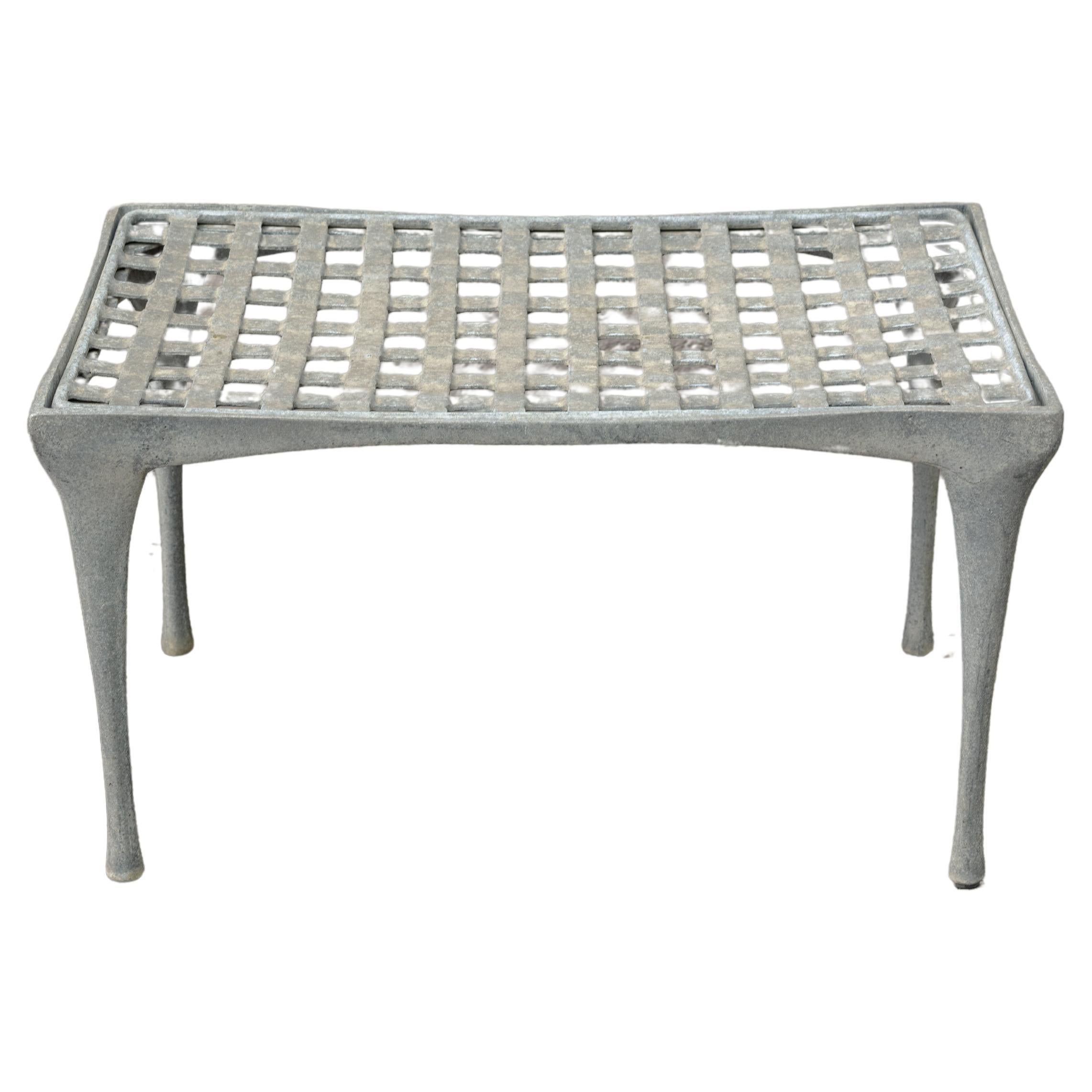 Mesa auxiliar de aluminio "Sol Y Luna" de Dan Johnson para Brown Jordan