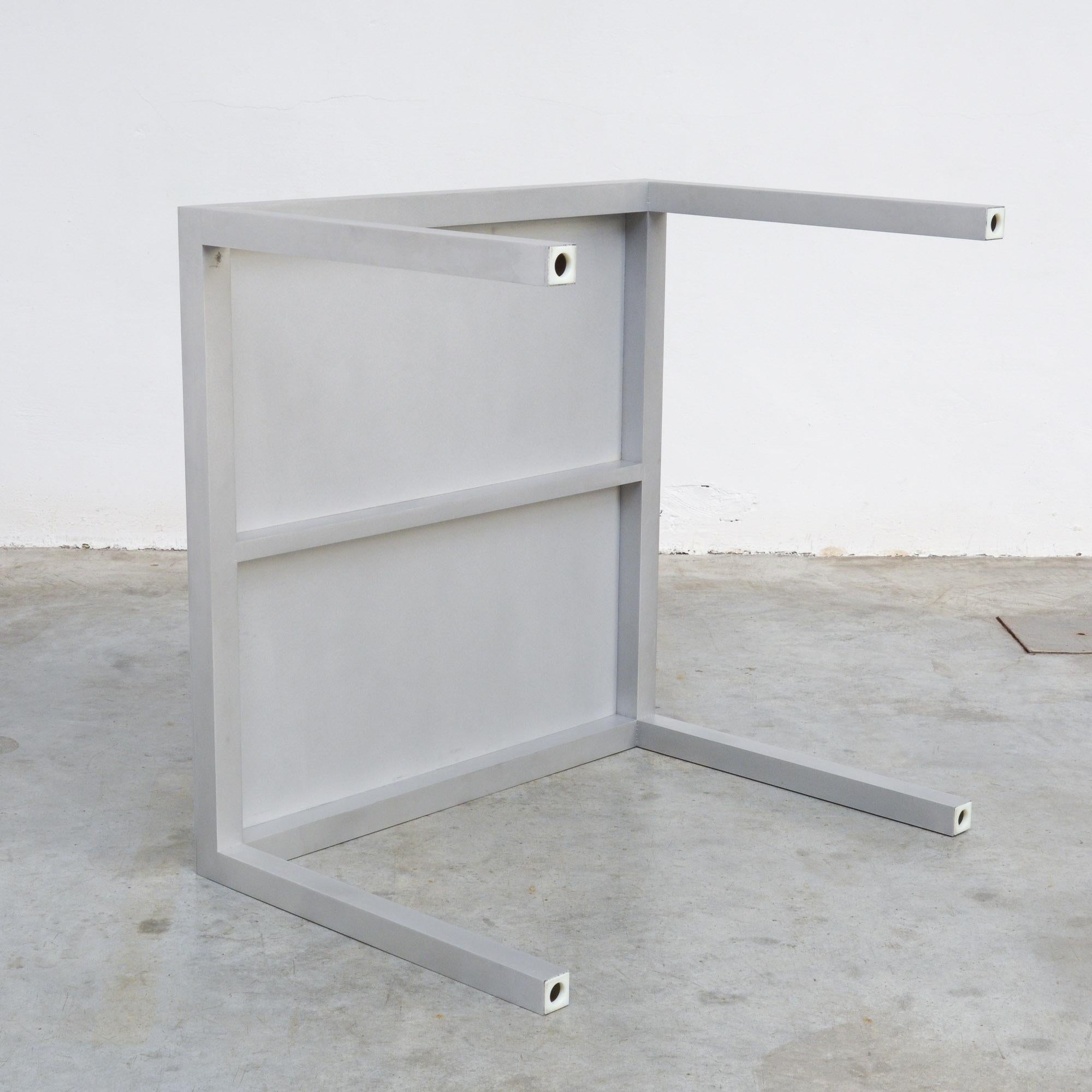 Late 20th Century Aluminum Square Table T88A by Maarten Van Severen
