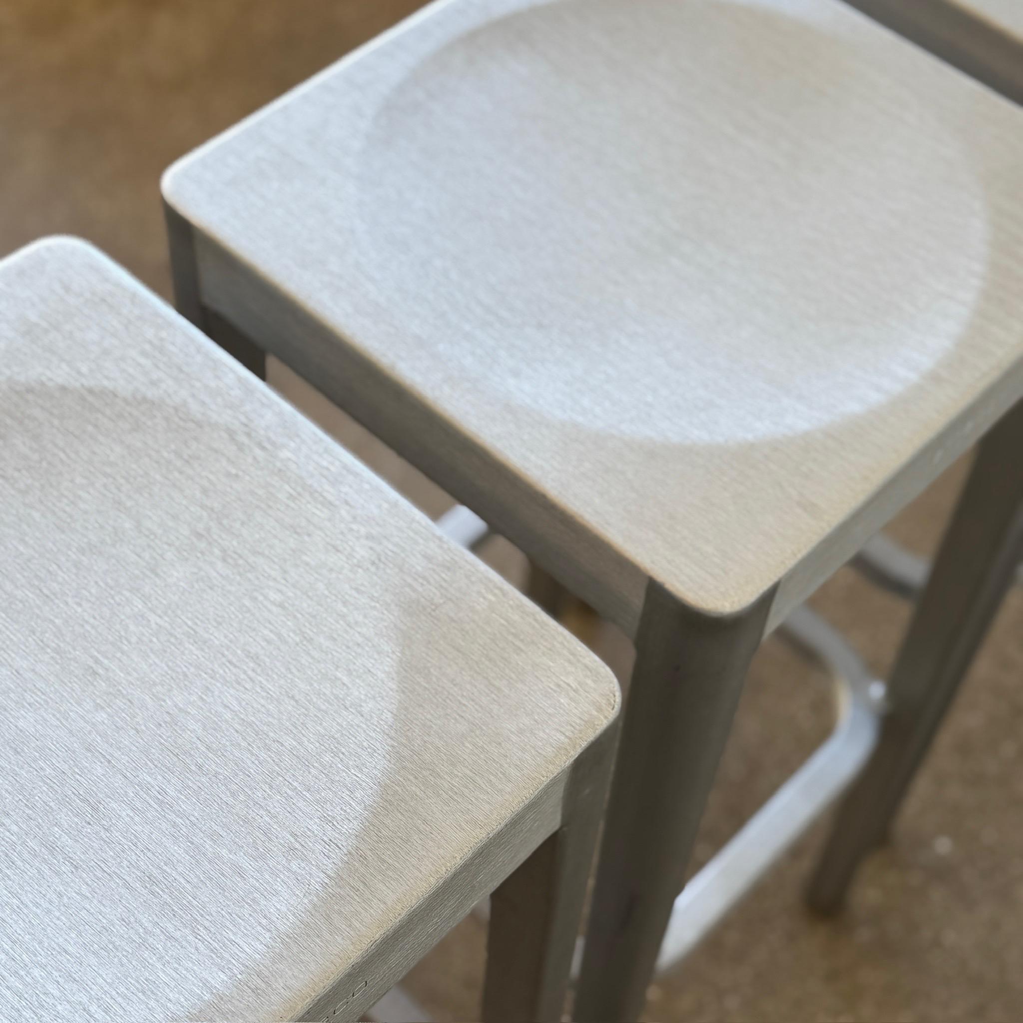 Mid-Century Modern Aluminum Stools by Philippe Starck for Emeco
