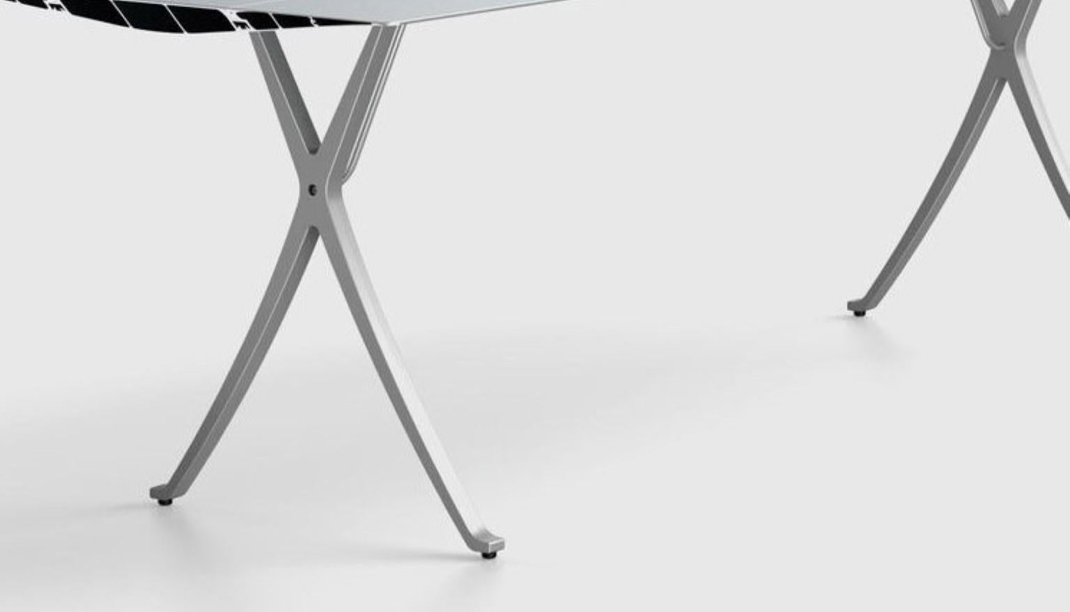 Modern Aluminum Table 90 by Konstantin Grcic