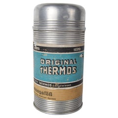 Thermos in alluminio di VEB Thermos Langewiesen, anni '40 circa.