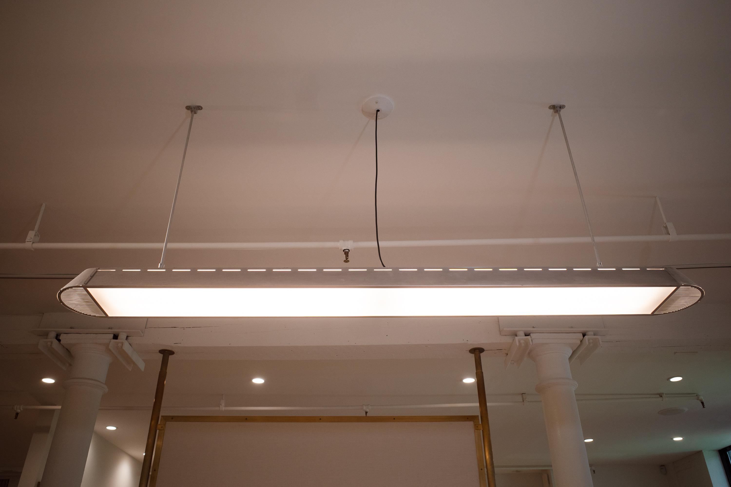 Lampe TL en aluminium de Piet Hein Eek en vente 9