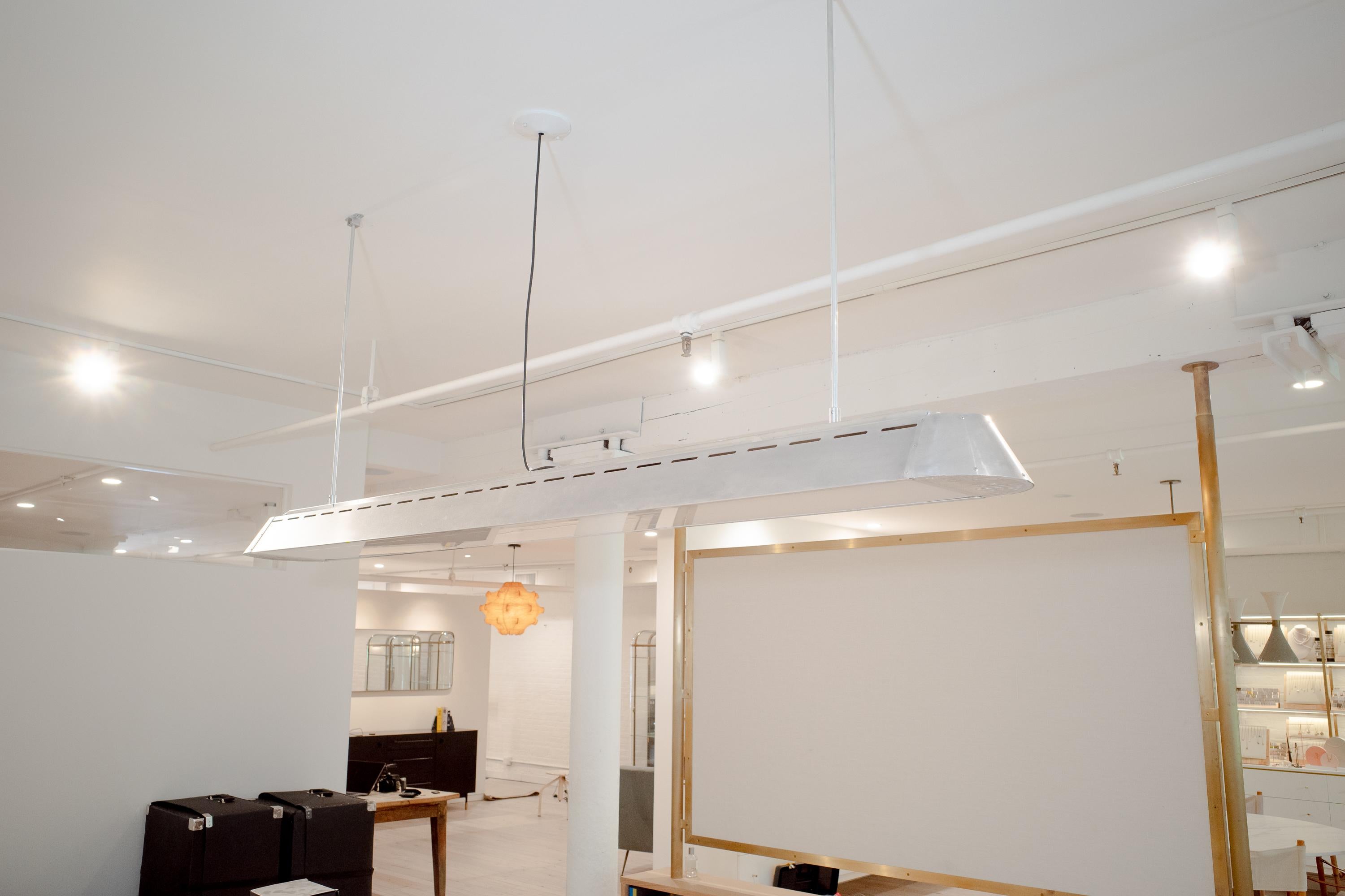 Lampe TL en aluminium de Piet Hein Eek Bon état - En vente à New York, NY