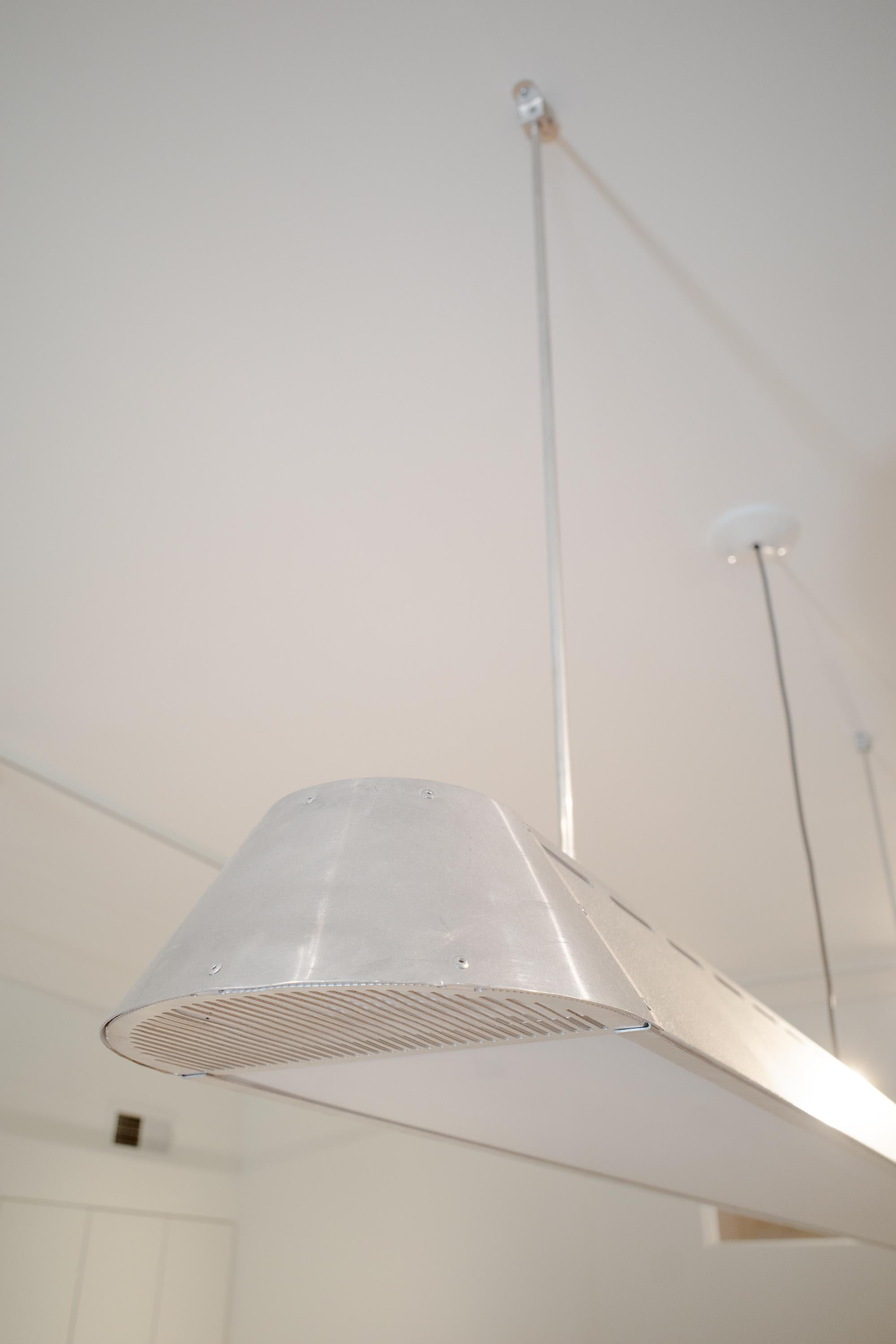 Lampe TL en aluminium de Piet Hein Eek en vente 1