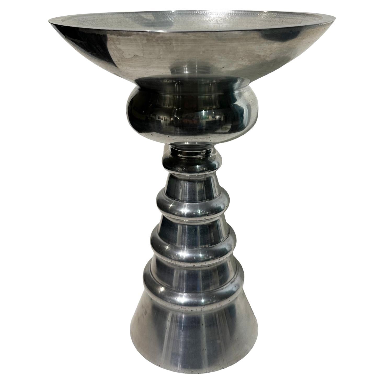 Aluminum. Vessel/Challis, Sculptural Object by Raju Peddada