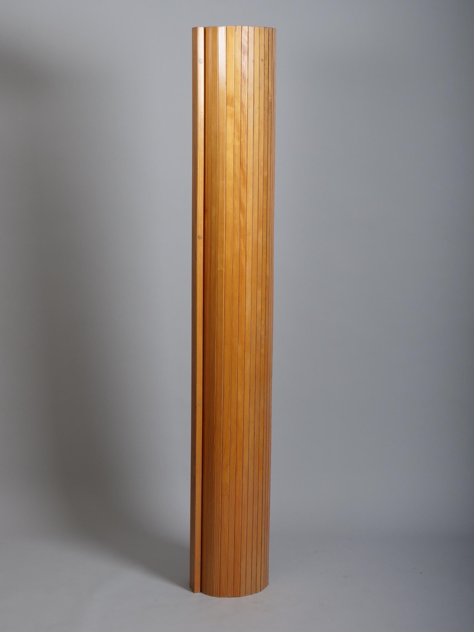 Pine Alva Aalto Folding Screen for Artek, Finland