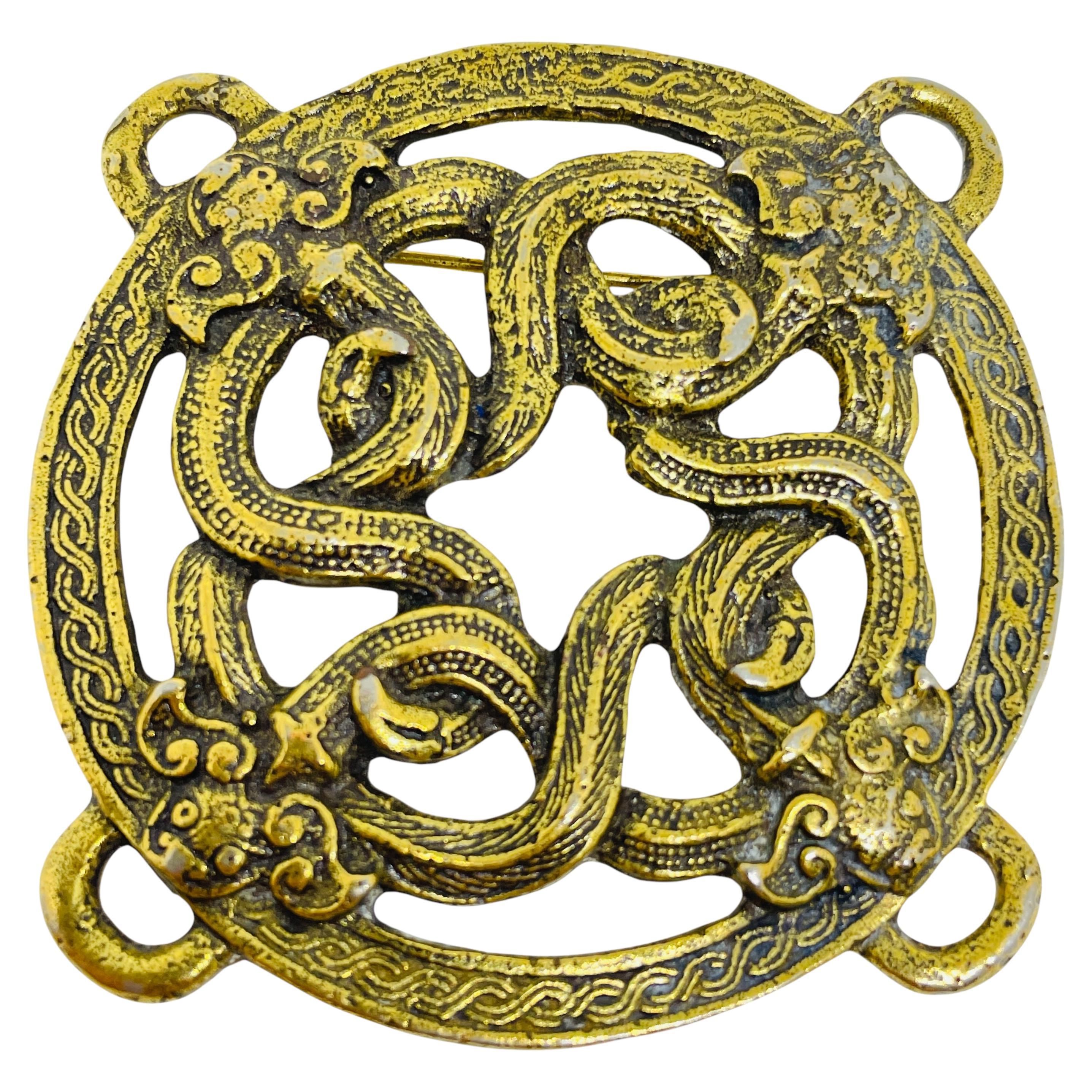 Spilla artigianale d
epoca firmata ALVA MUSEUM