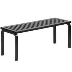 Used Alvar Aalto 153A Bench for Artek in Black Lacquer