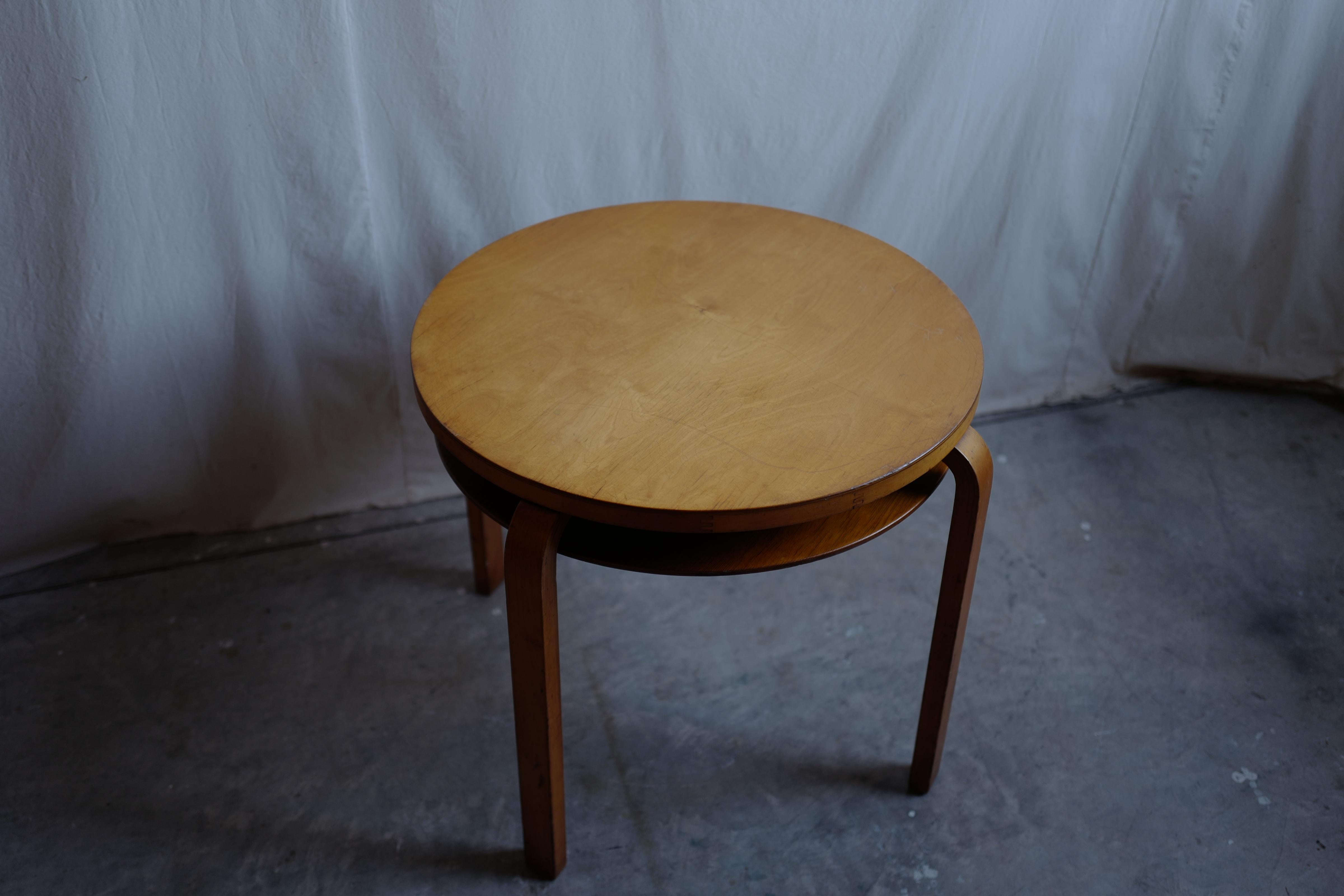 Alvar Aalto+Aalto 1930's 907 table basse finmar tag en vente 2