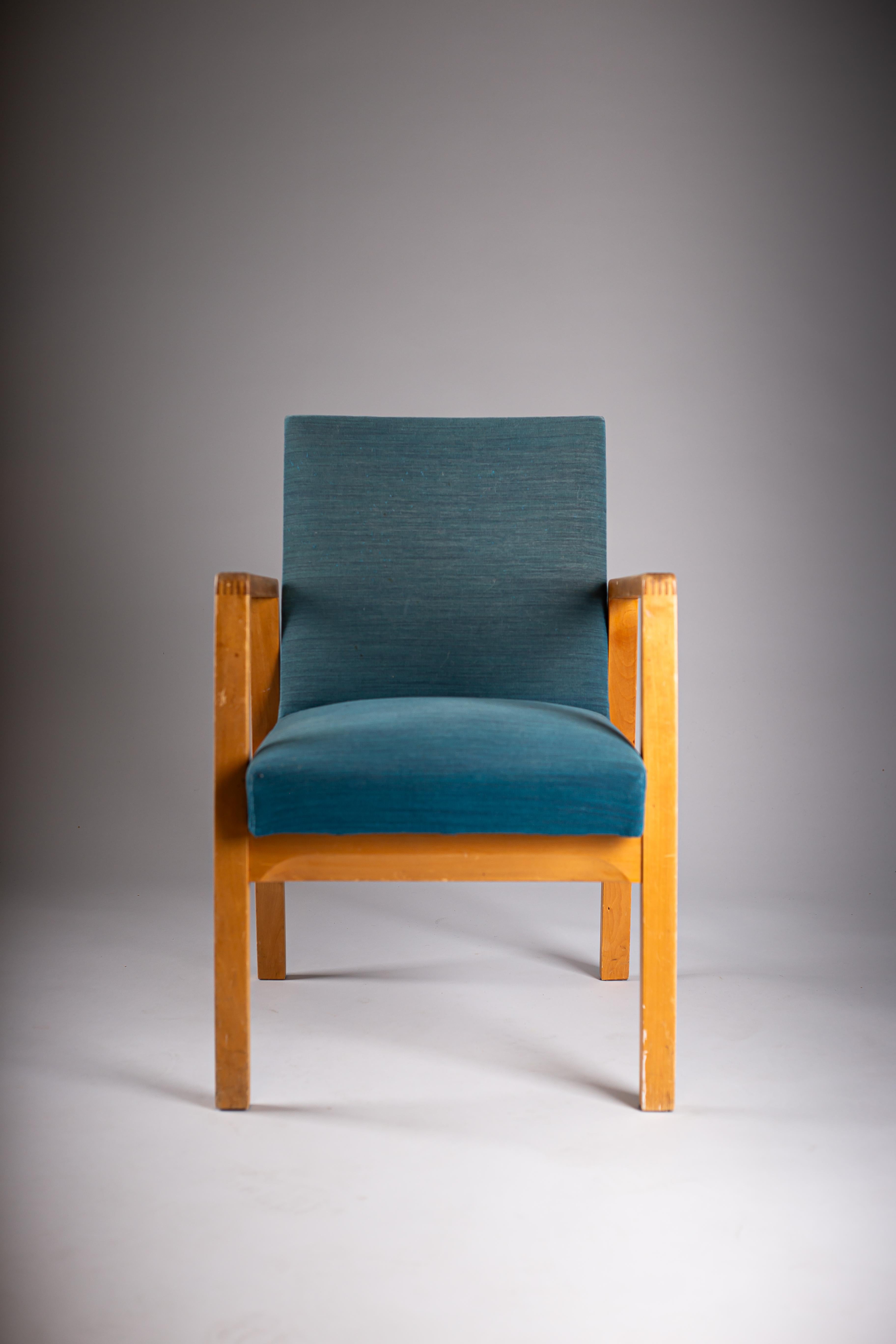 Tappezzeria Alvar Aalto, sedia degli anni '30 403, Oy Huonekalu- ja Rakennustyötehdas Ab in vendita
