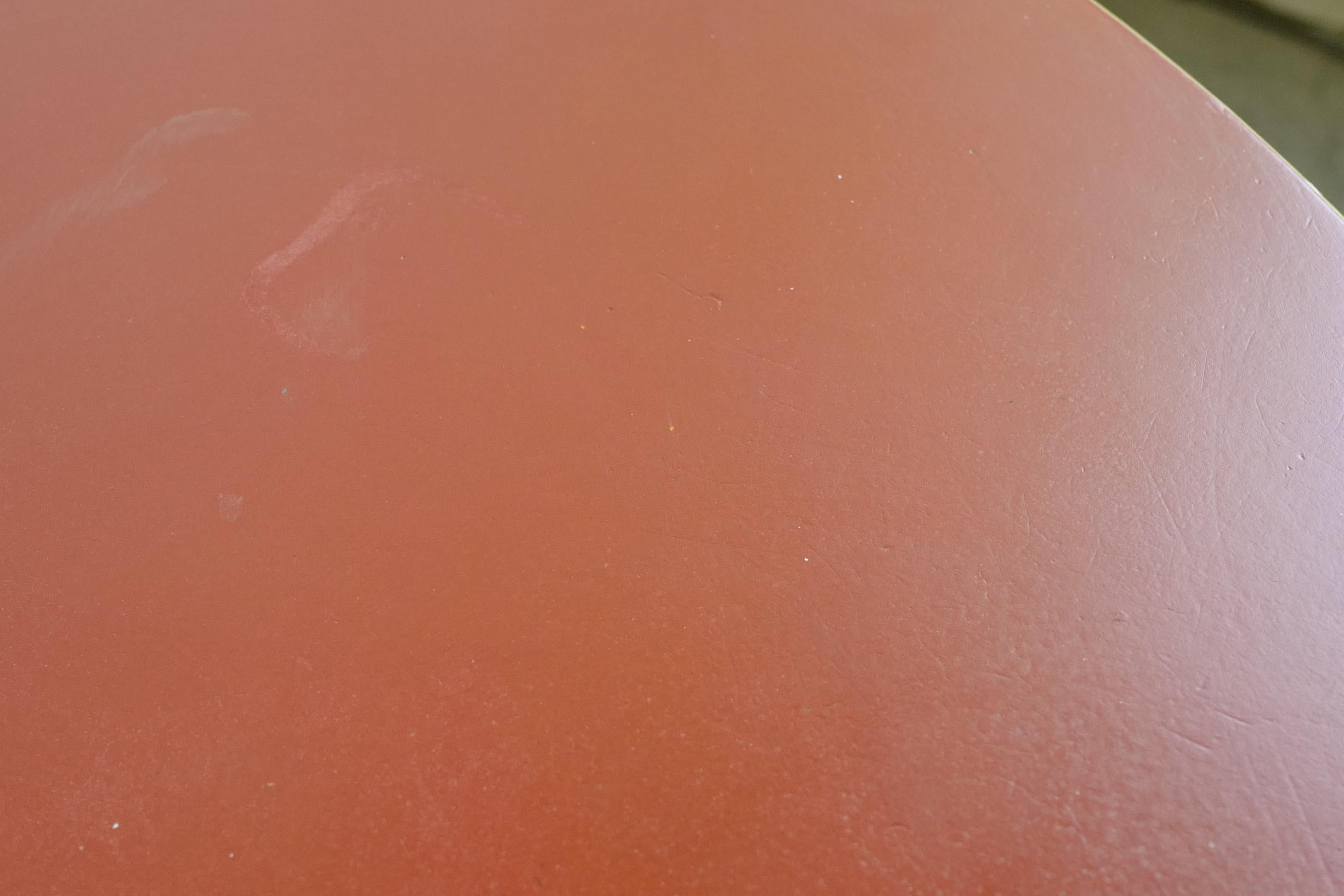 alvar aalto 1960's 90 table red linoleum 1