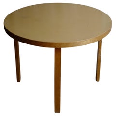 alvar aalto 1950's 90 tisch beige linoleum