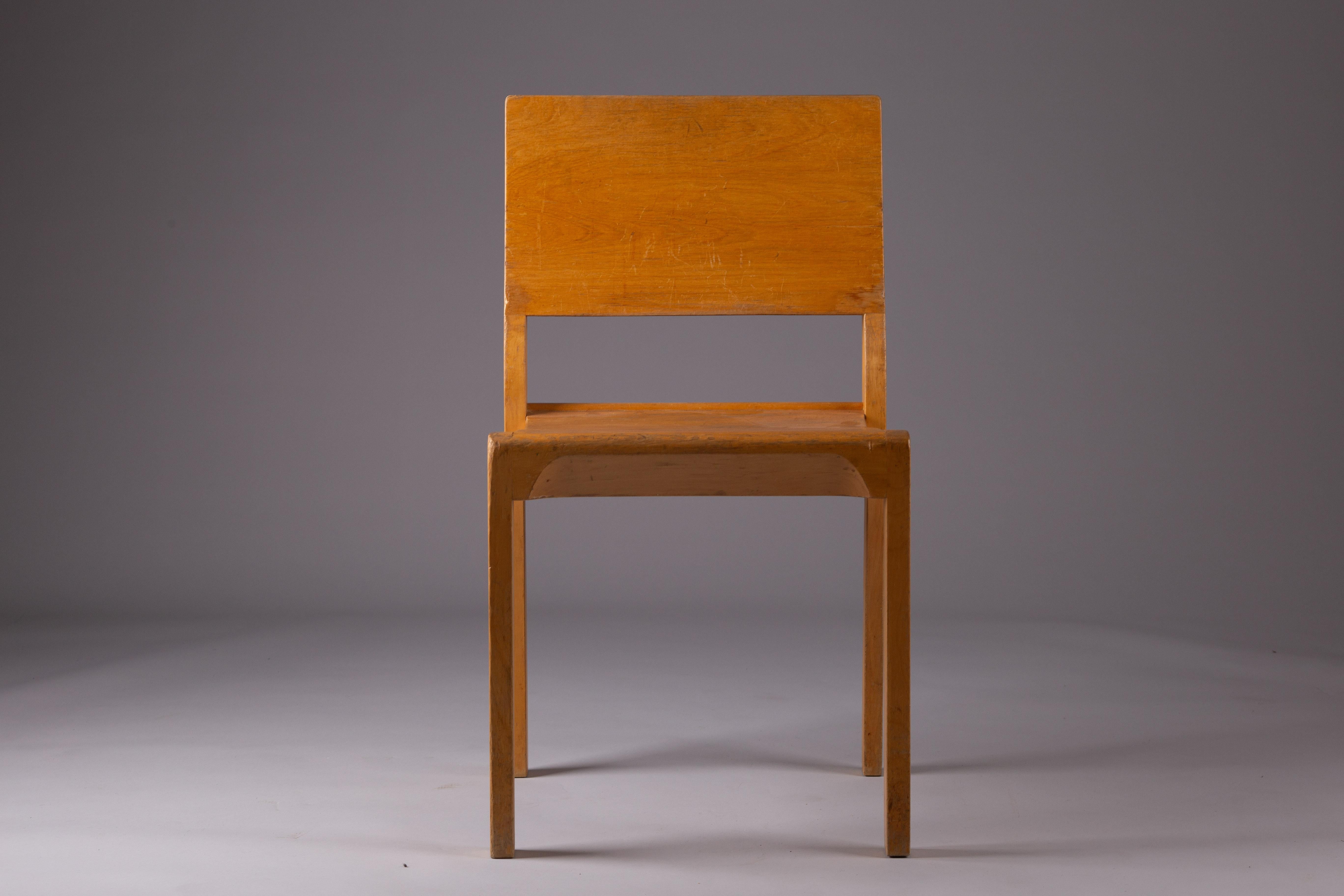 Finlandese Alvar Aalto, sedia modello 611 del 1940 in vendita