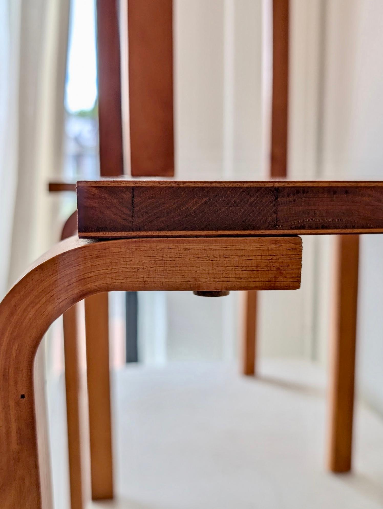 Falegnameria Alvar Aalto, 1950, Tavolini impilabili, set di 3 in vendita