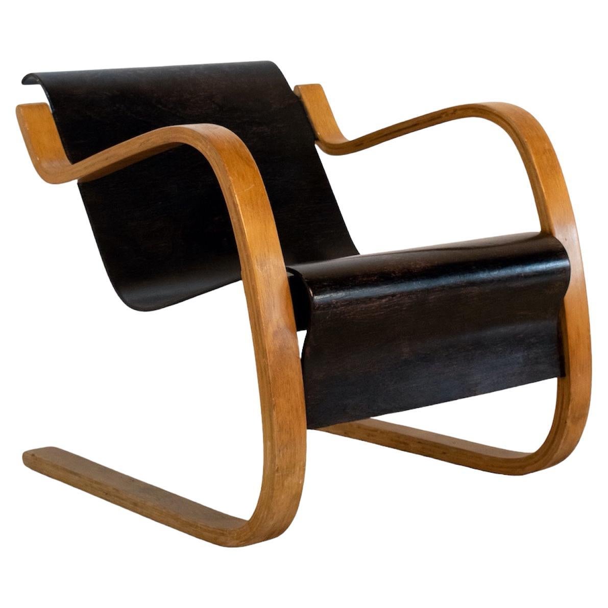 Alvar Aalto 31 Lounge Chair for the Paimio Sanitorium, Finland, 1931