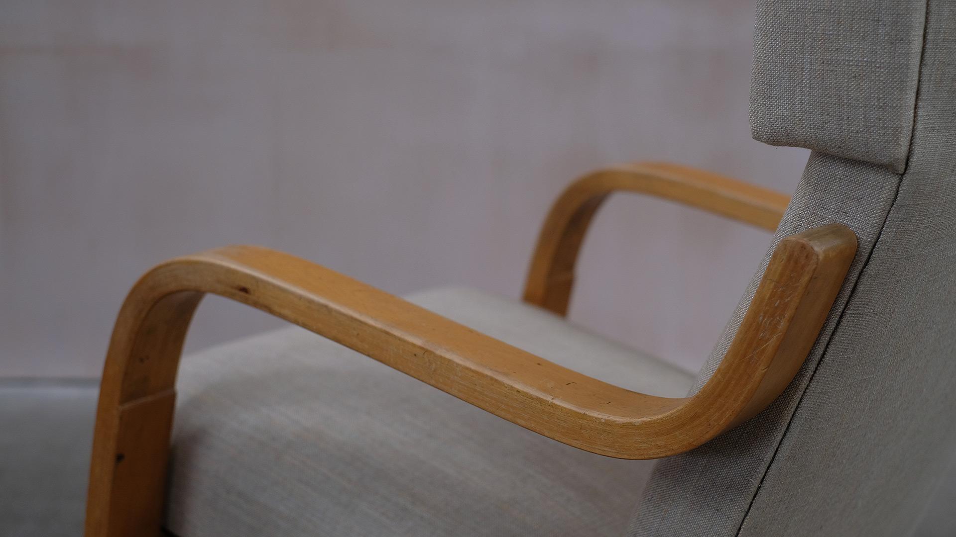 Alvar Aalto 36 Chair In Good Condition For Sale In Epperstone, Nottinghamshire