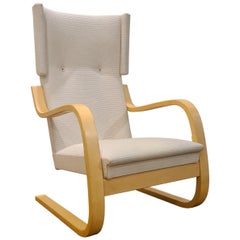 Alvar Aalto 401 Wingback Chair Artek, Finland, 1970