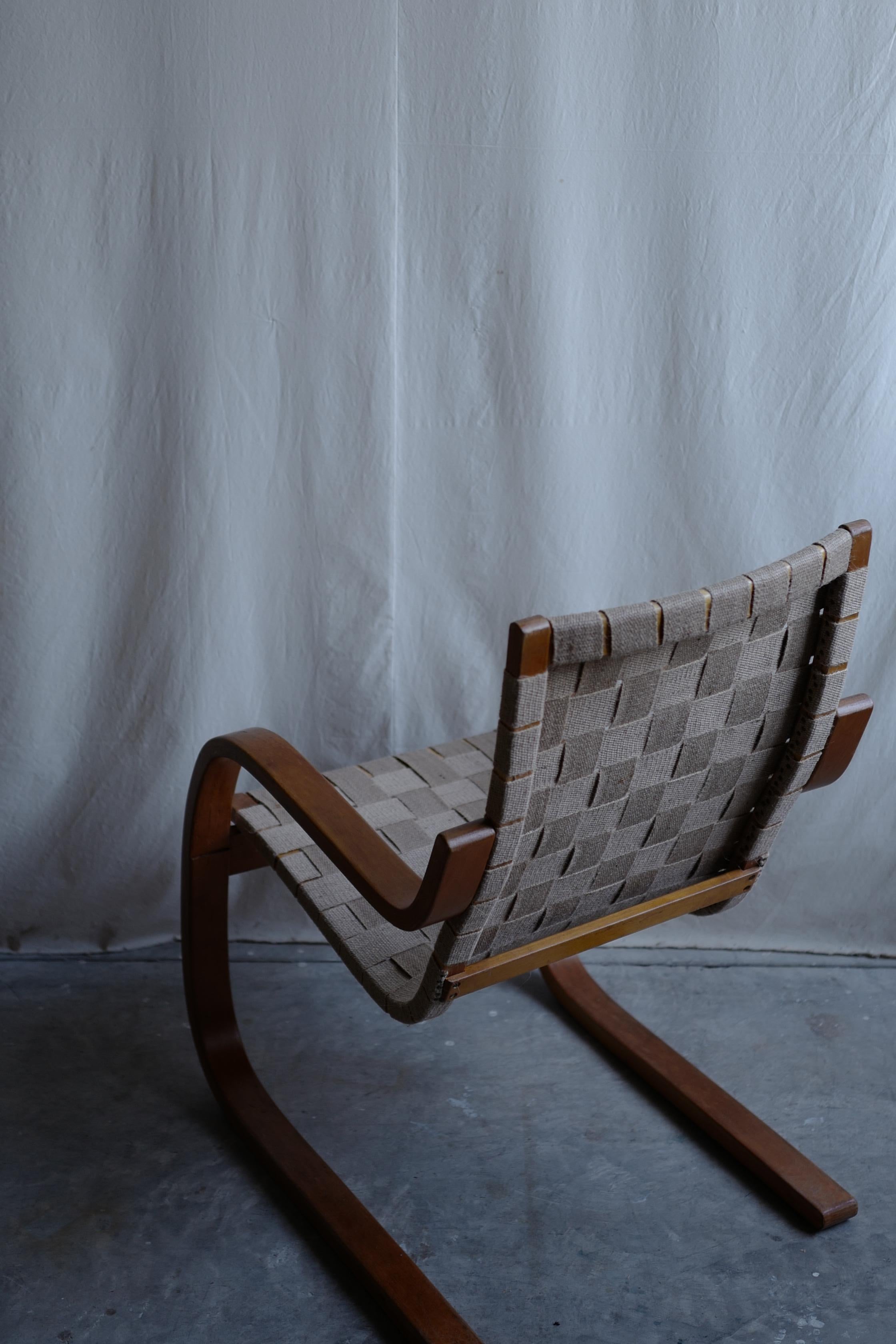 Alvar Aalto 40s 406 Chair  In Good Condition For Sale In 東御市, JP