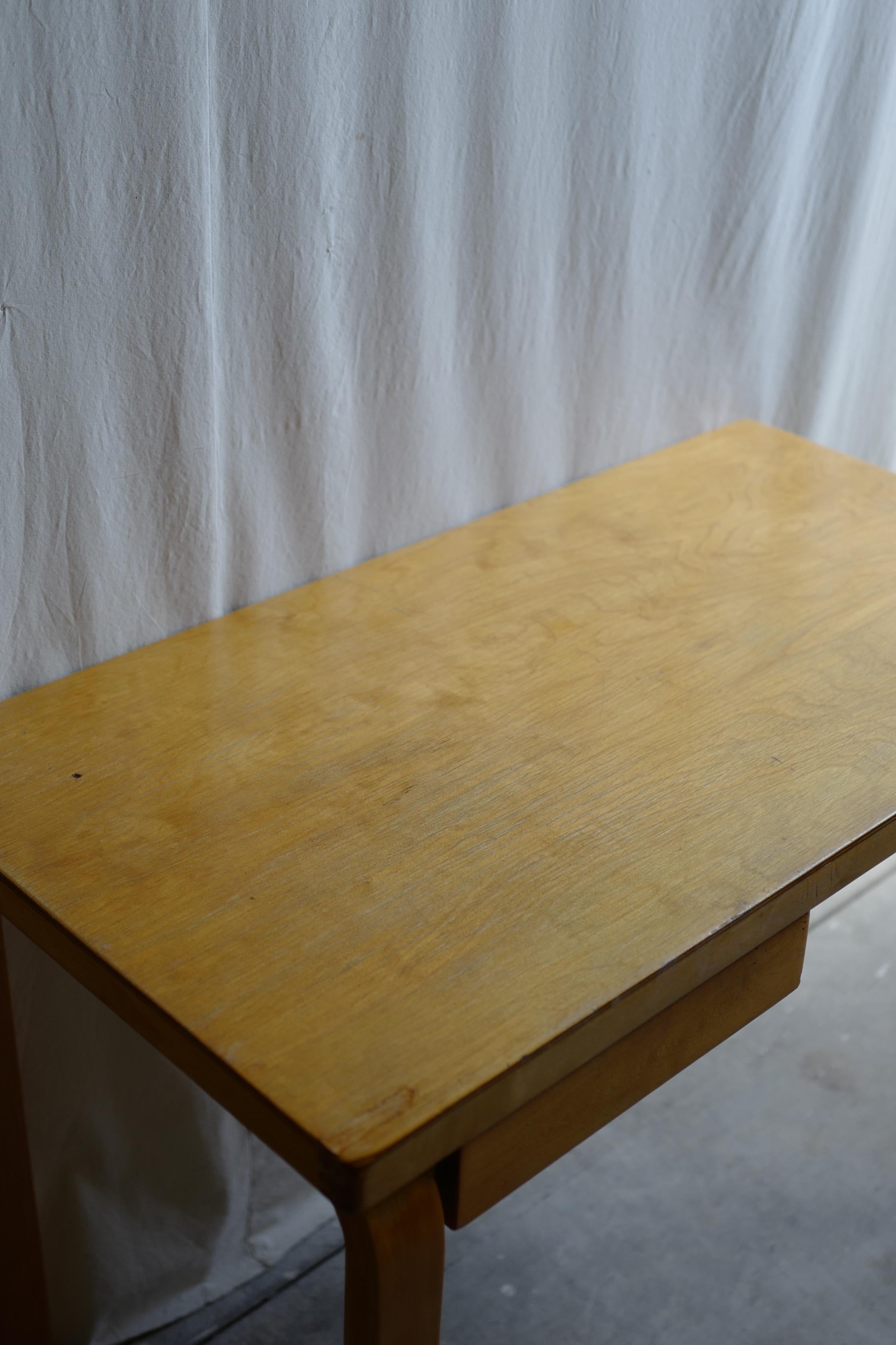 alvar aalto 50's desk natural For Sale 3