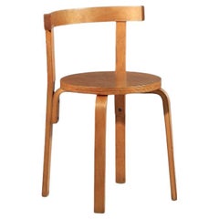 Alvar Aalto 68 style bentwood chair from the 1960s