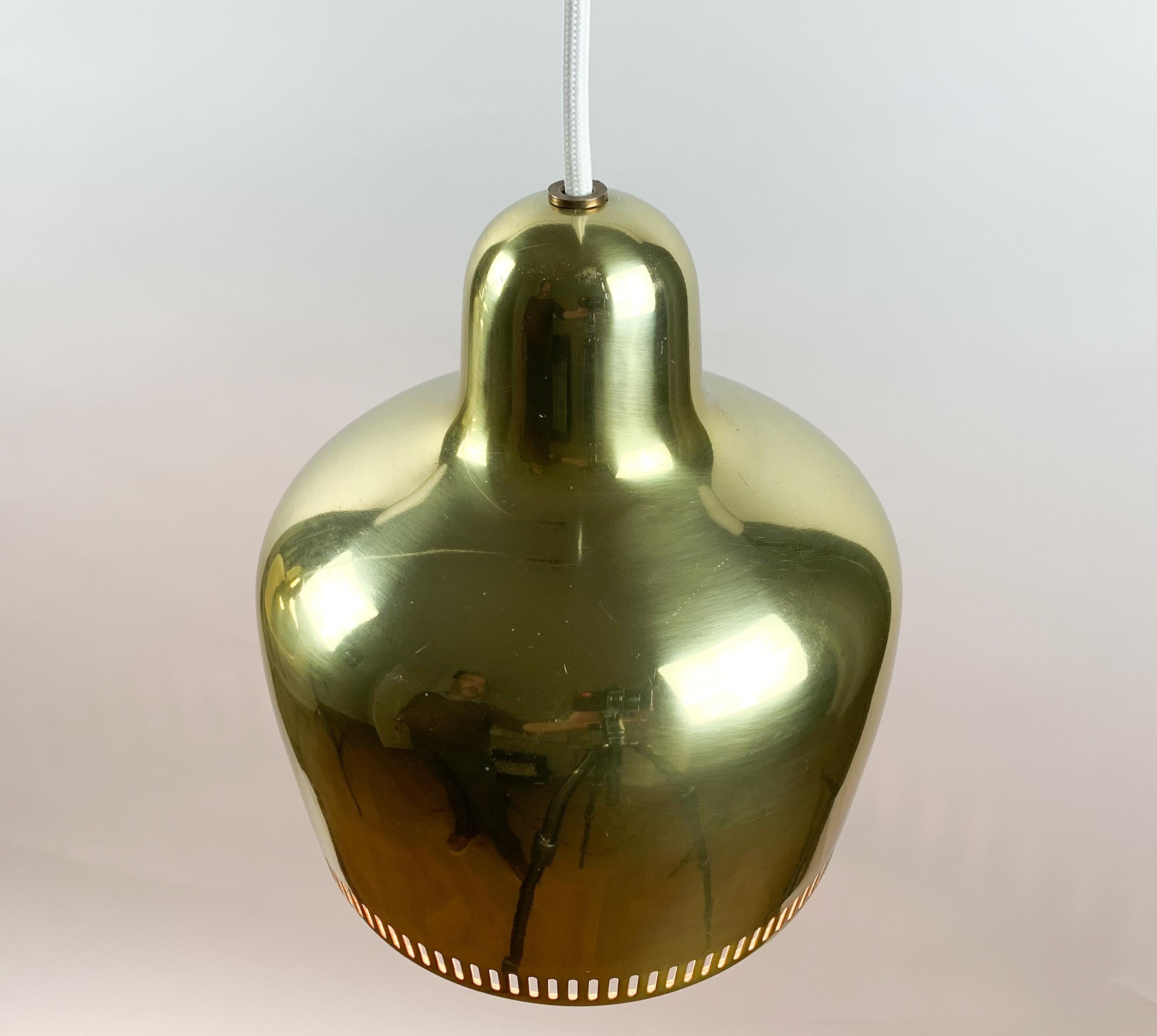 Brass Alvar Aalto, a Vintage Pair 