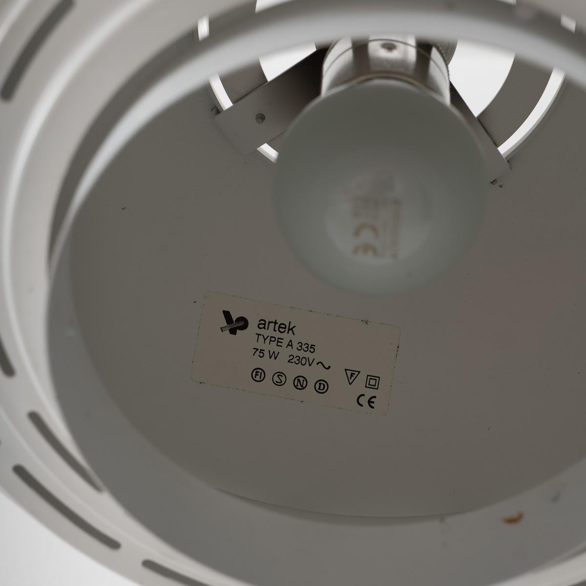 Alvar Aalto A335B Pendant Lamp Artek, Finland, Late 1960s In Excellent Condition In London, GB