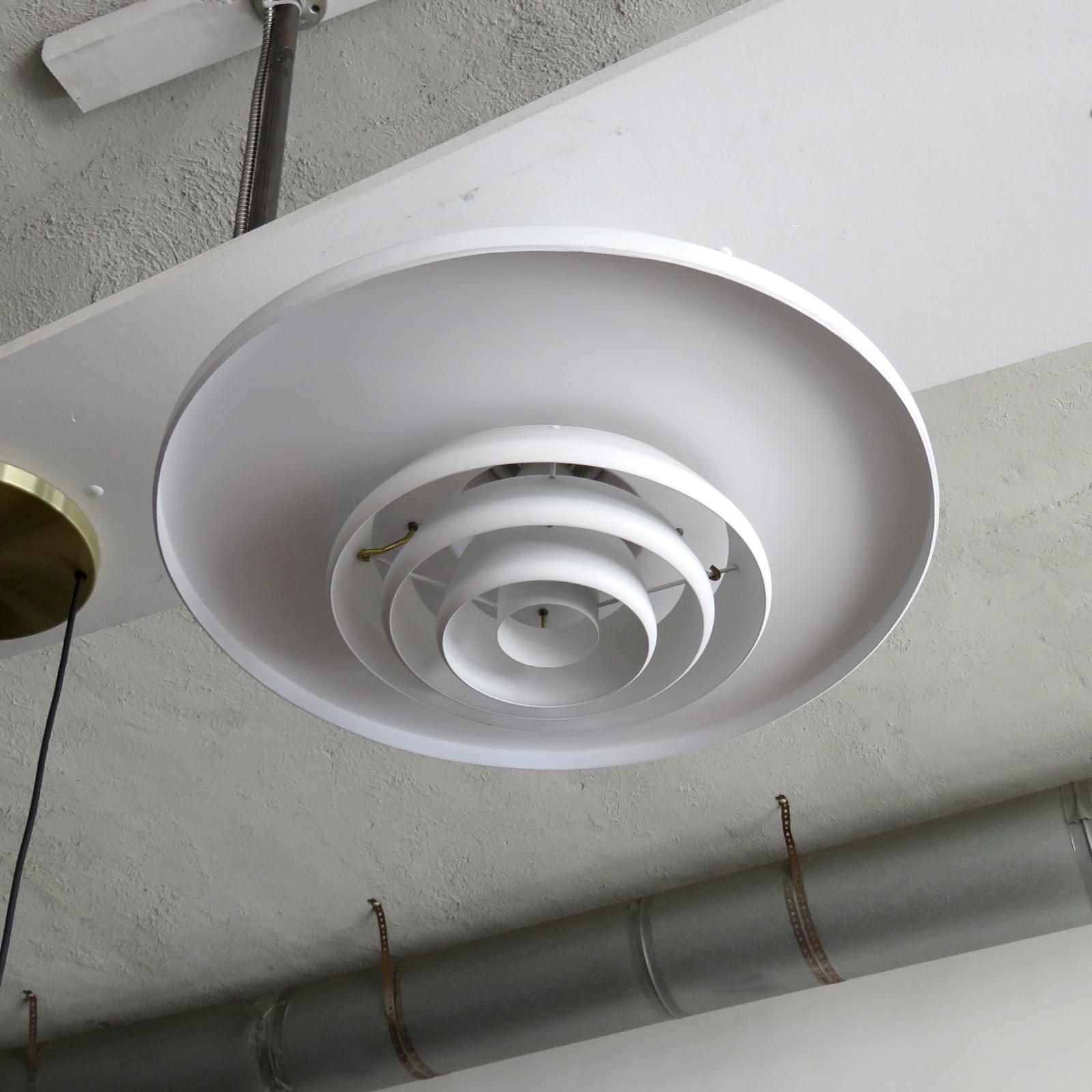 Finnish Alvar Aalto A337 Flush Mount, Valaisinpaja Oy, 1950 For Sale