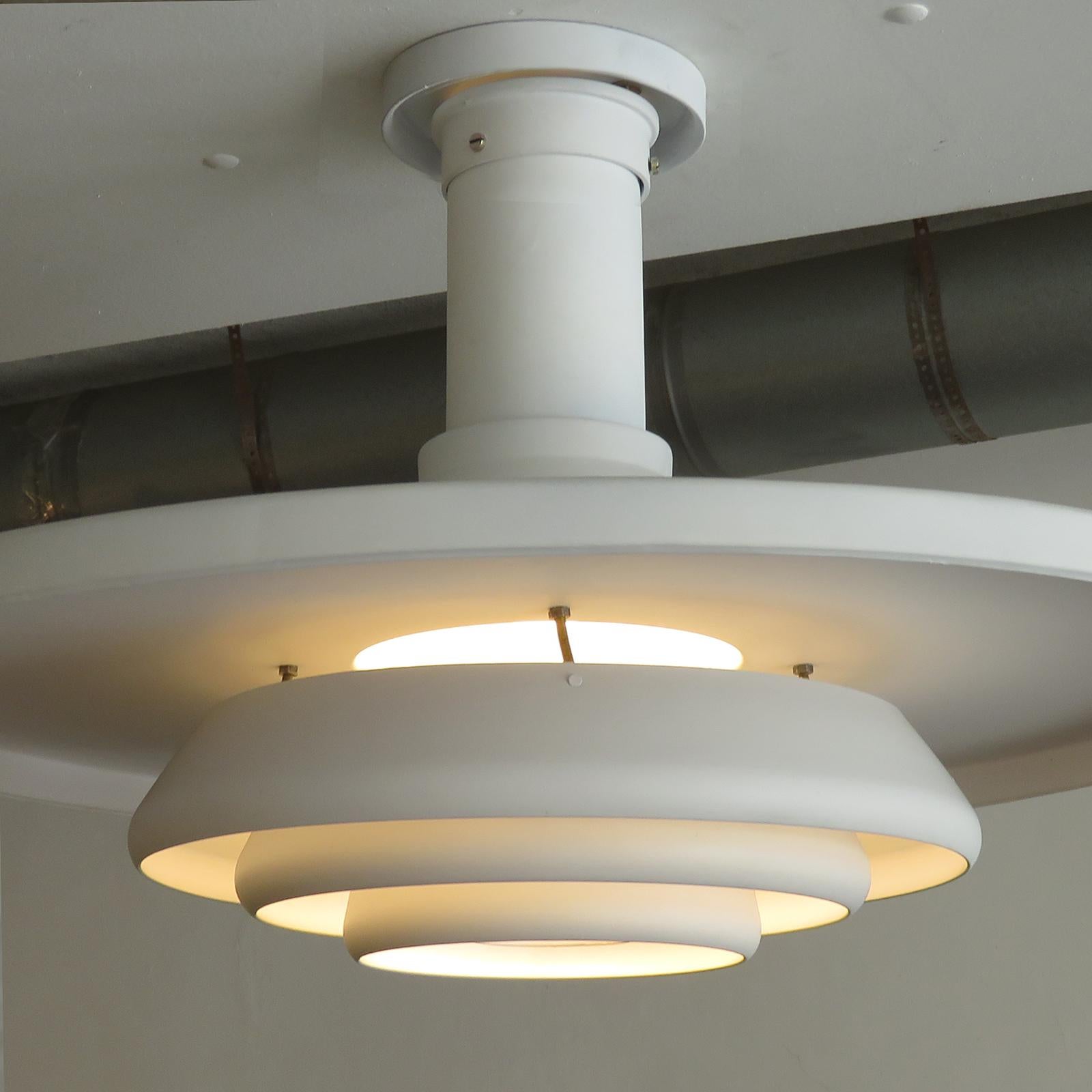 Alvar Aalto A337 Flush Mount, Valaisinpaja Oy, 1950 For Sale 1